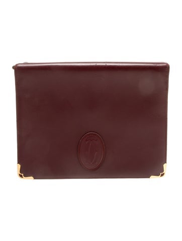Cartier Clutches Leather Clutch