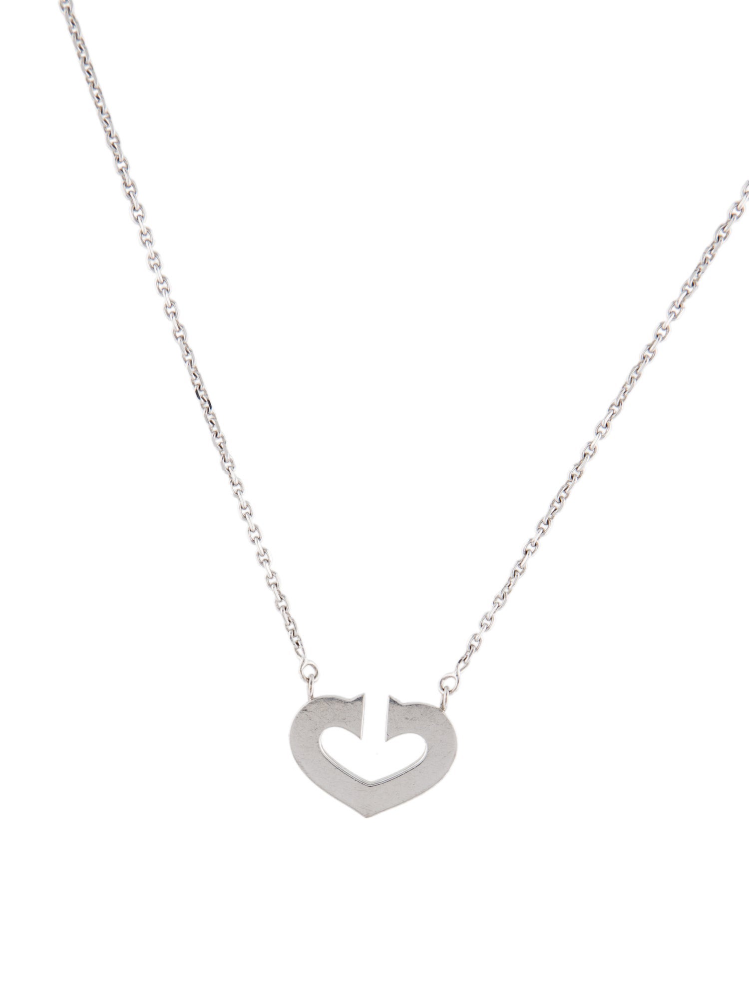 Cartier Vintage Heart C de Cartier Necklace