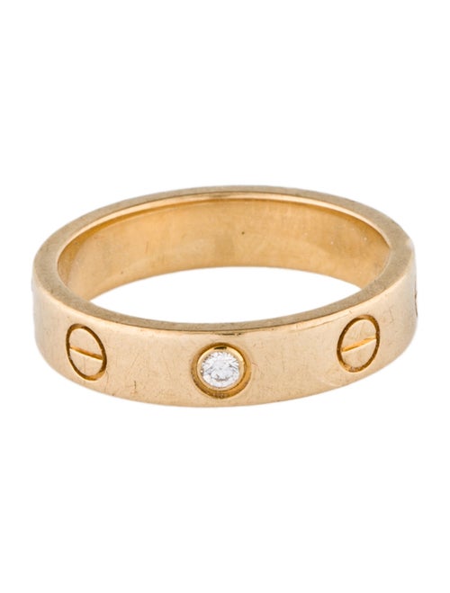 Cartier 1 Diamond LOVE Wedding Band