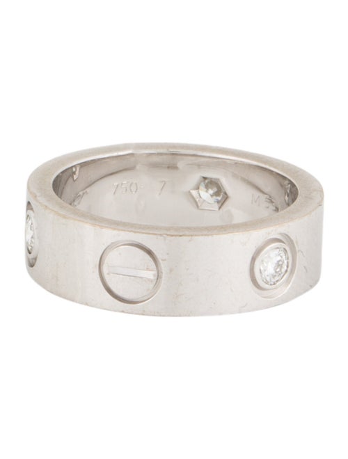 Cartier 3 Diamond LOVE Ring