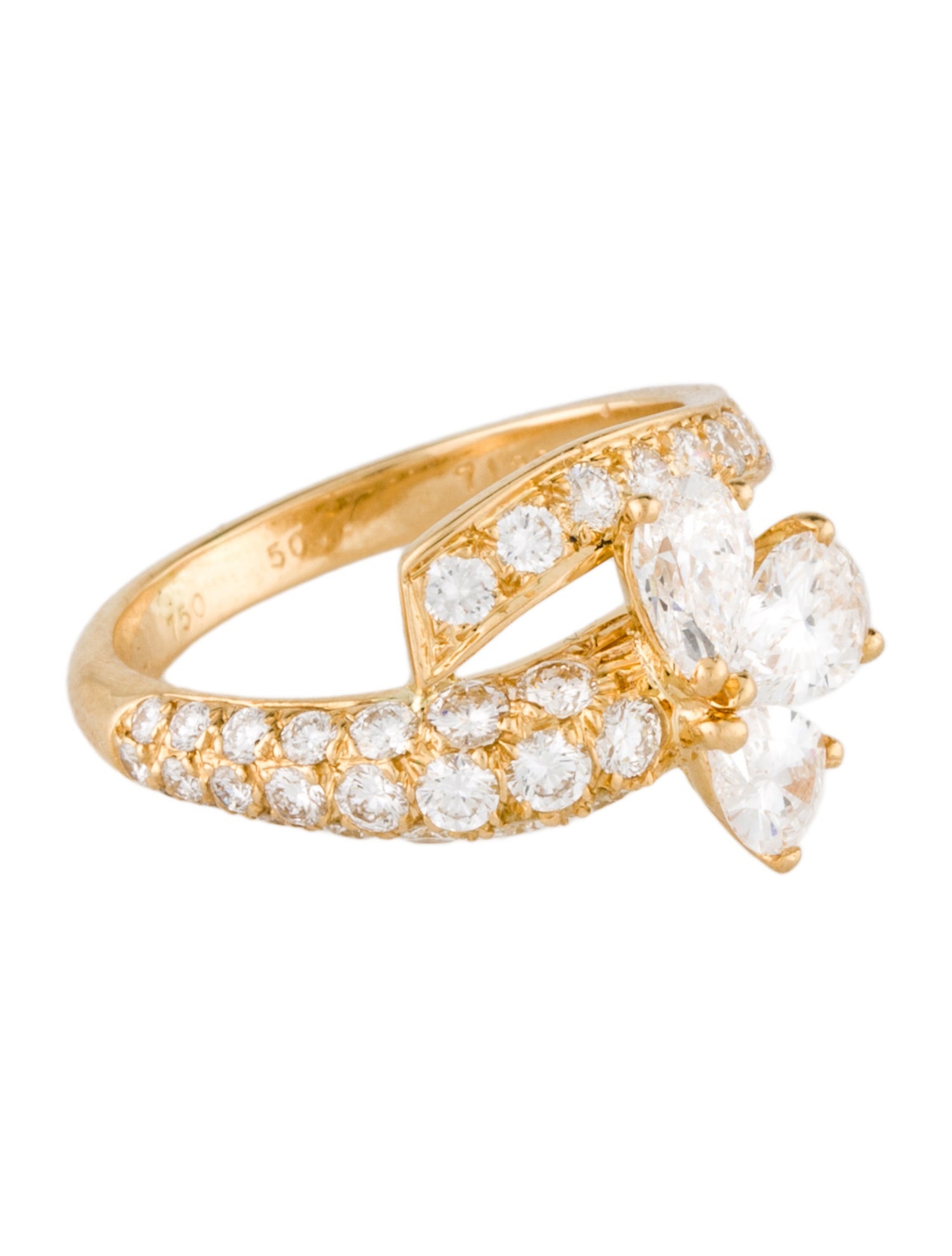 Cartier Diamond Primevere Cocktail Ring