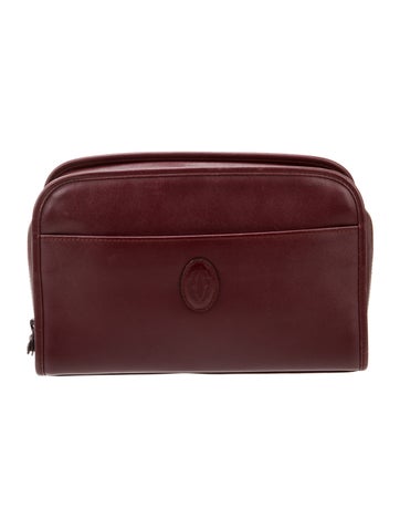 Cartier Clutches Leather Portfolio