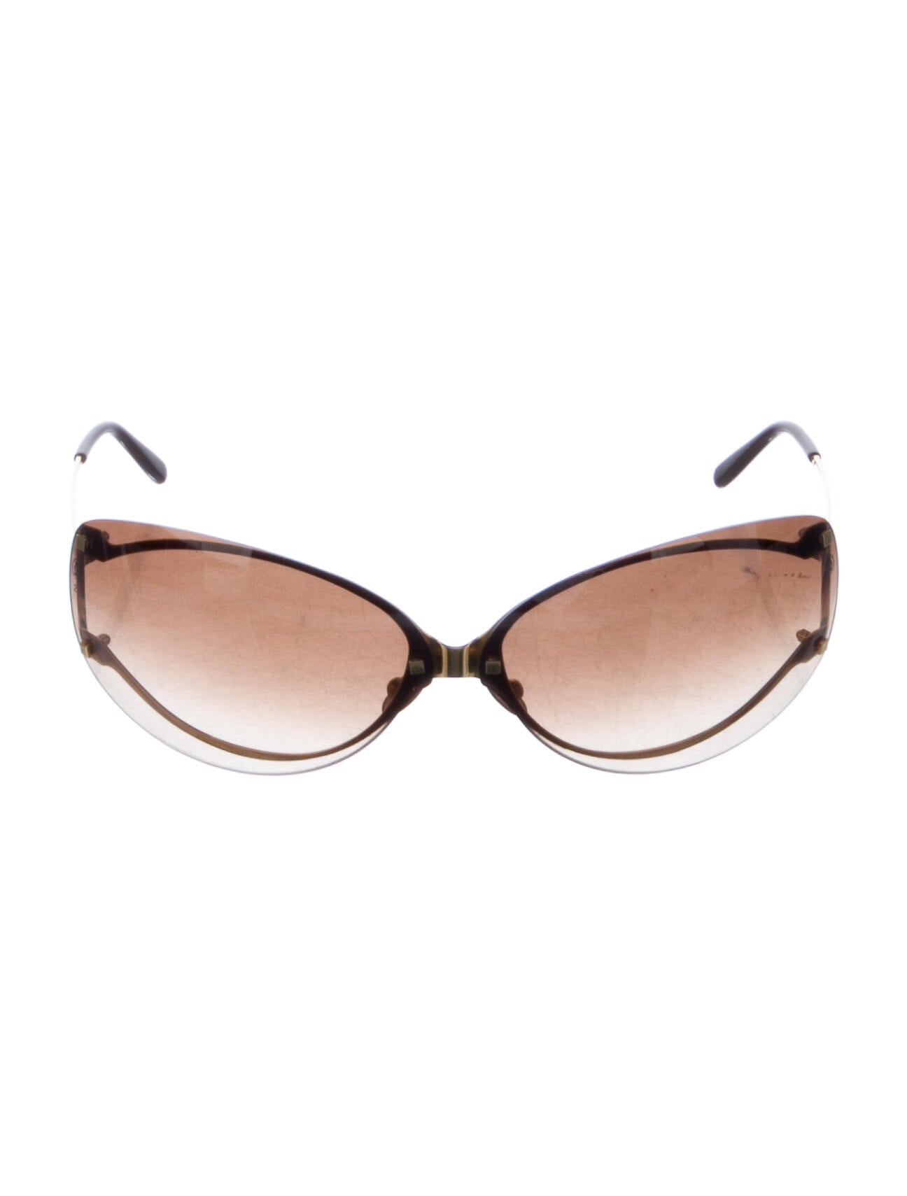 Cartier Oversize Gradient Sunglasses