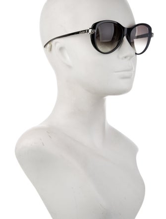 Cartier 'Panthere De Cartier' Wayfarer Sunglasses