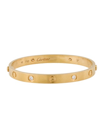 Cartier 4 Diamond LOVE Bracelet