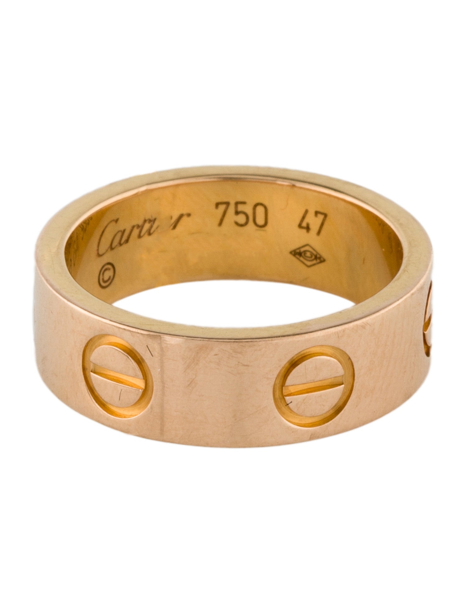 Cartier LOVE Ring - Band, Rings - CRT119291 | The RealReal