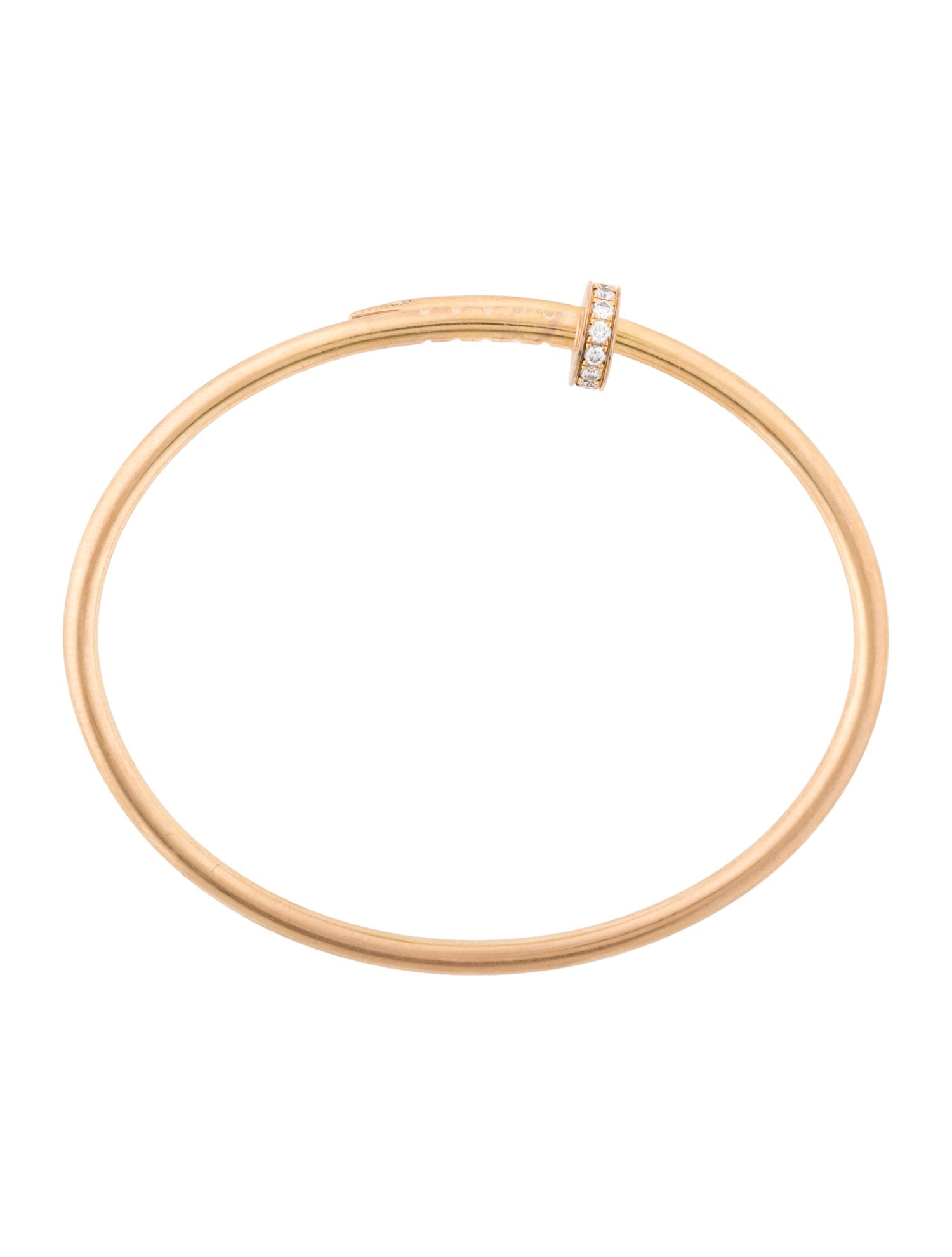 Cartier Juste Un Clou Diamond Bracelet, Small Model