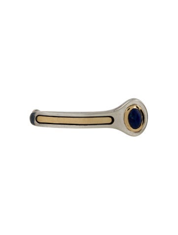 Cartier Pin Vintage Lapis Lazuli Strata Bar Brooch