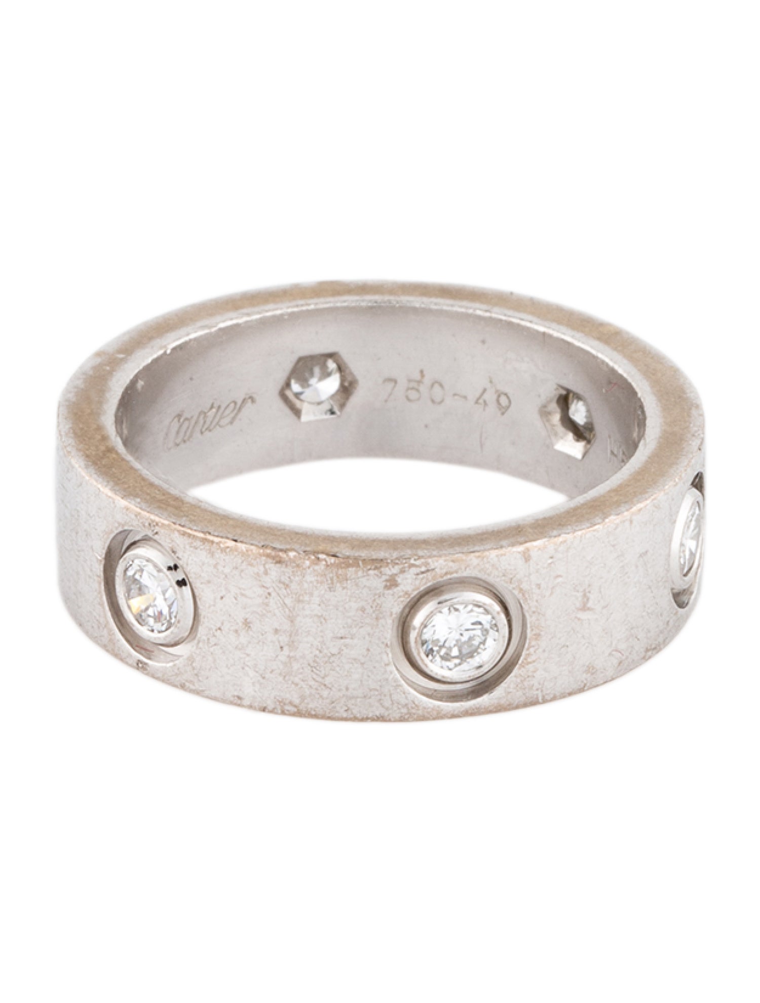 Cartier Vintage 6 Diamond LOVE Ring