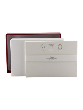 Cartier 20-Piece Watchmaking Encounters Stationery Set