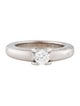 Cartier 18K Diamond Solitaire Ring