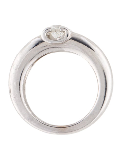 Cartier 18K Diamond Solitaire Ring