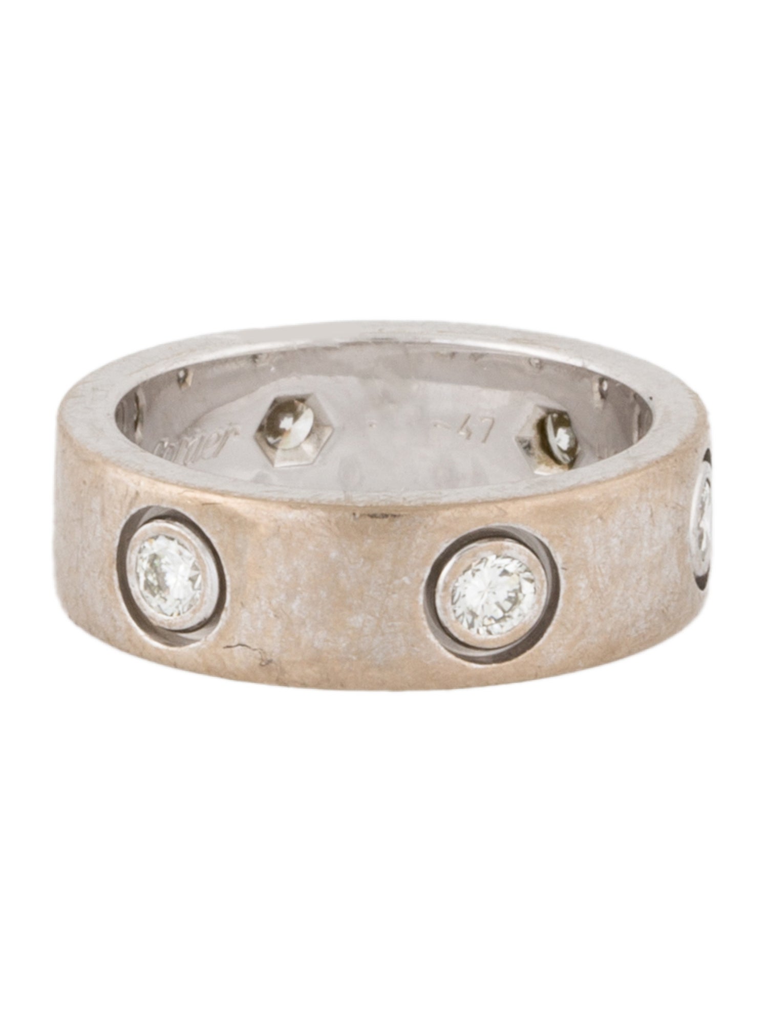 Cartier Vintage 6 Diamond LOVE Ring