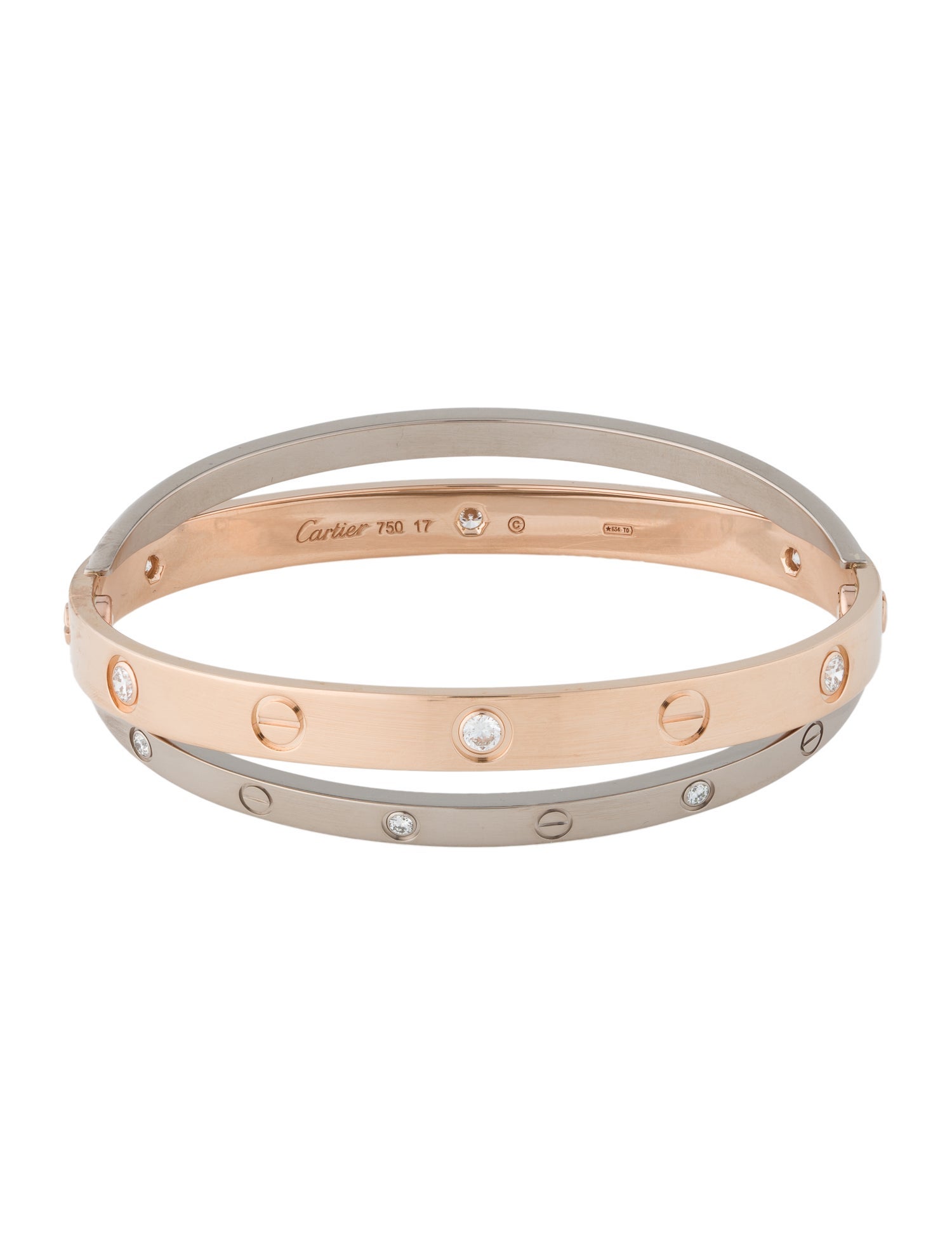Cartier LOVE Bracelet, 12 Diamond