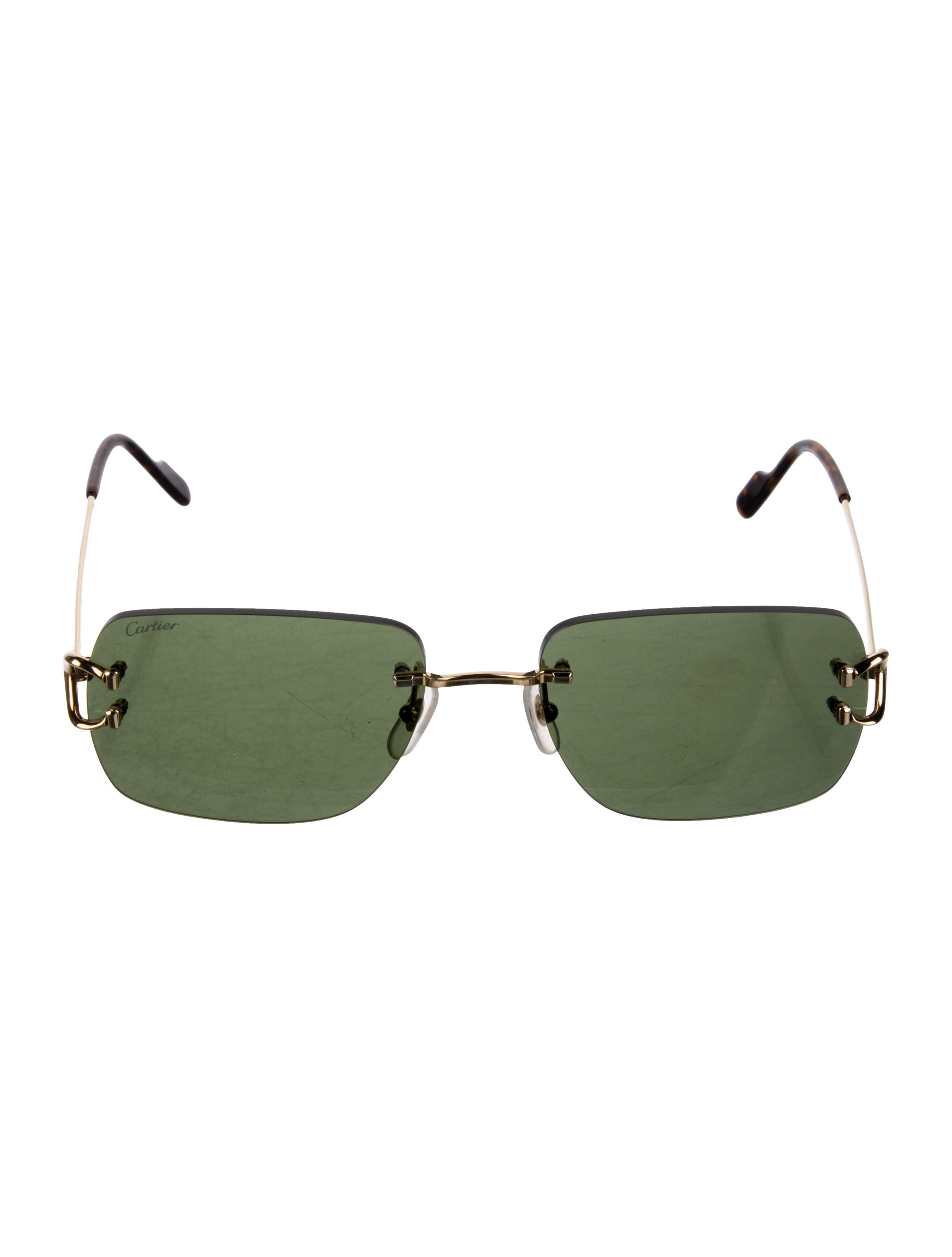 Cartier Signature C Square Square Sunglasses