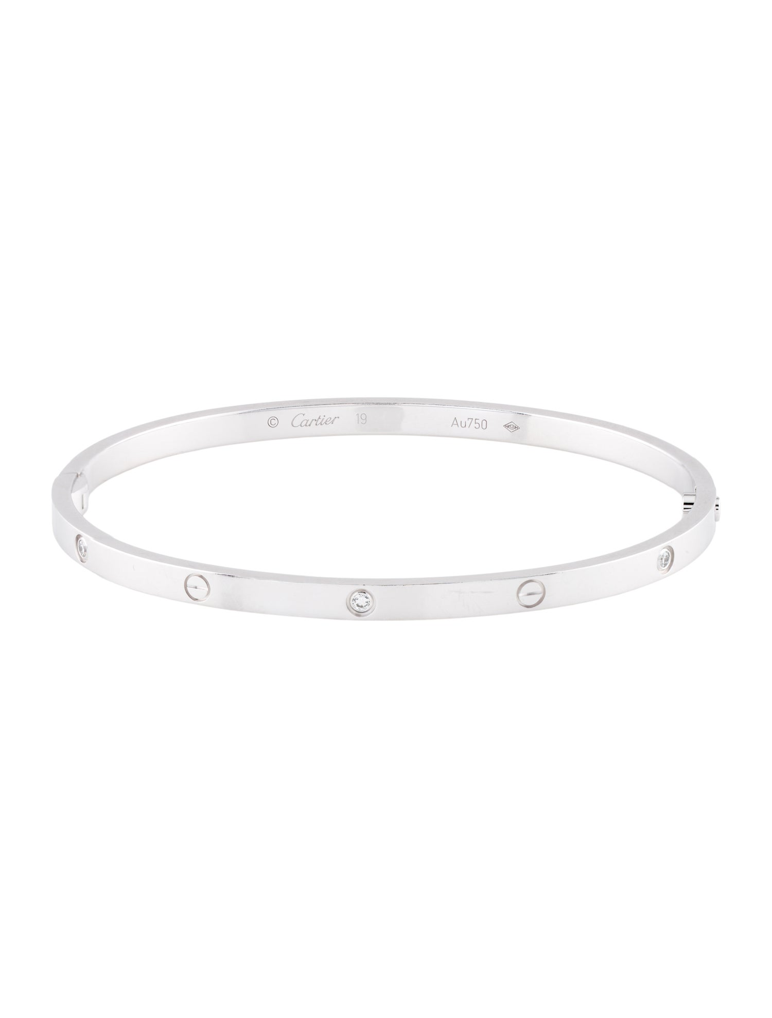 Cartier 6 Diamonds Small LOVE Bracelet