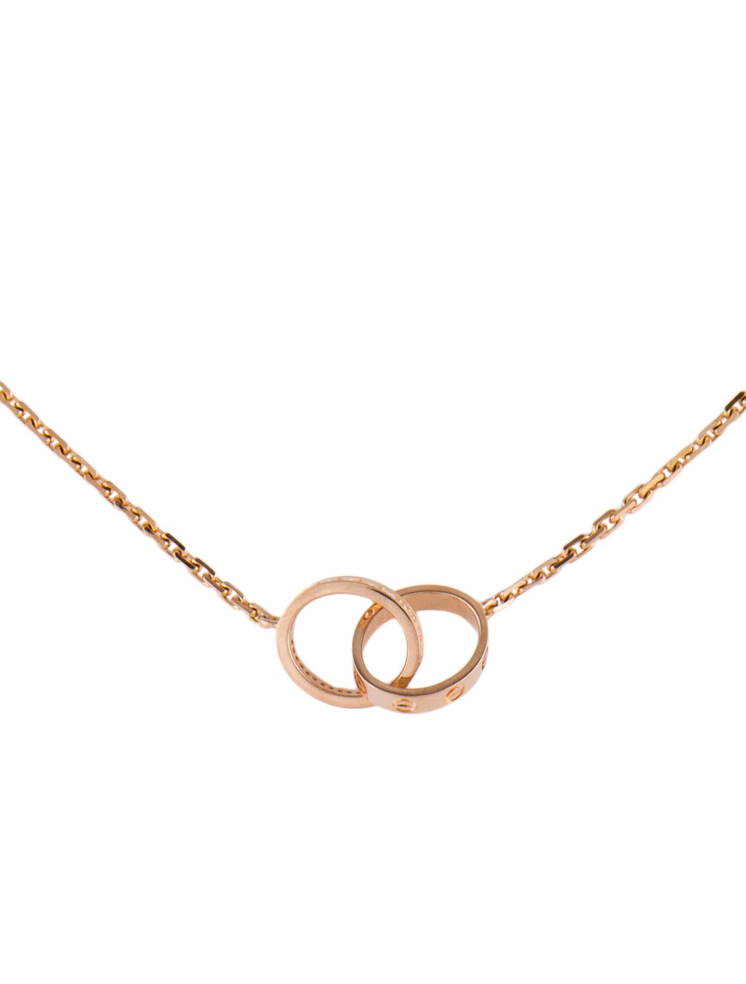 Cartier Diamond Half Paved LOVE Pendant Necklace