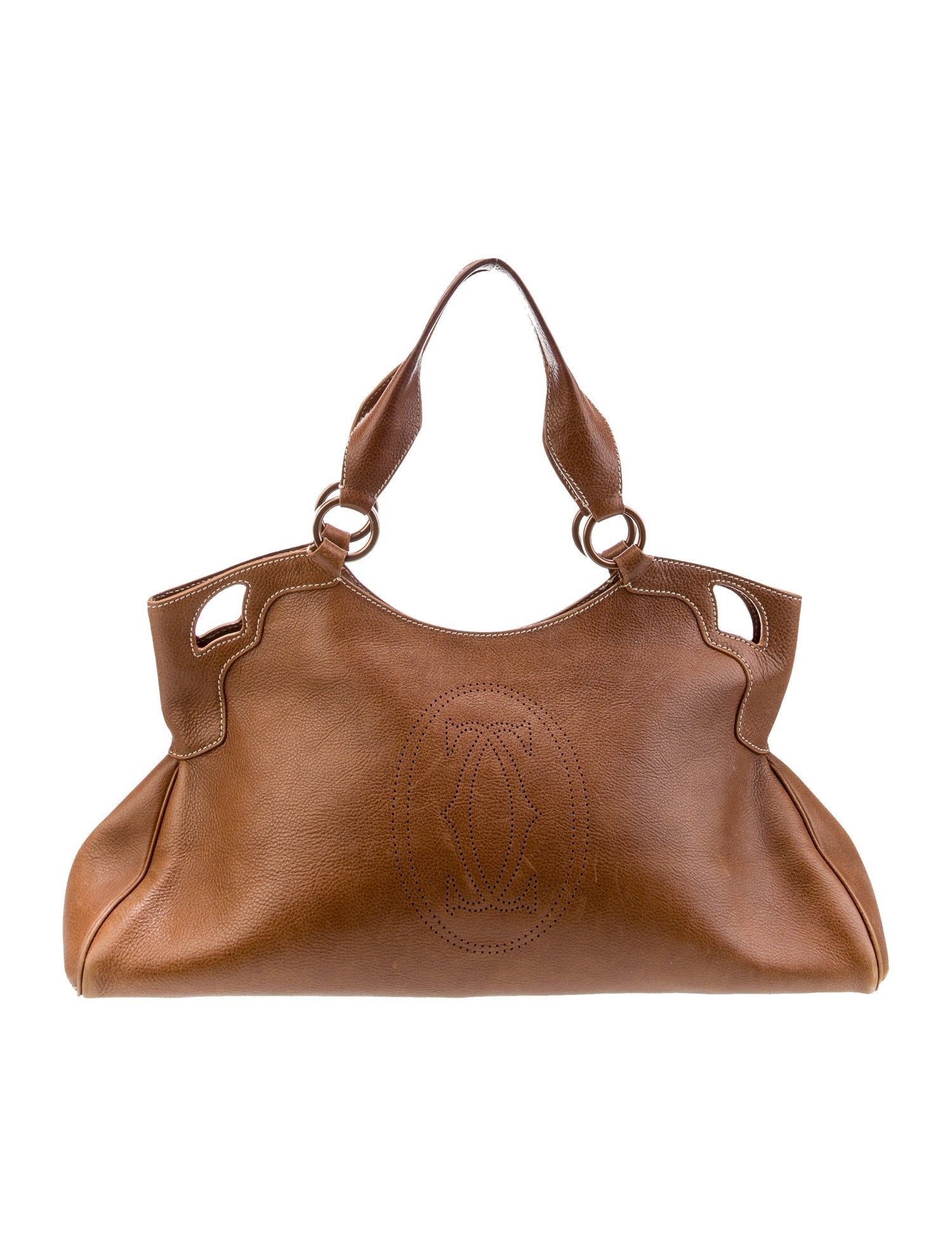 Cartier Leather Shoulder Bag