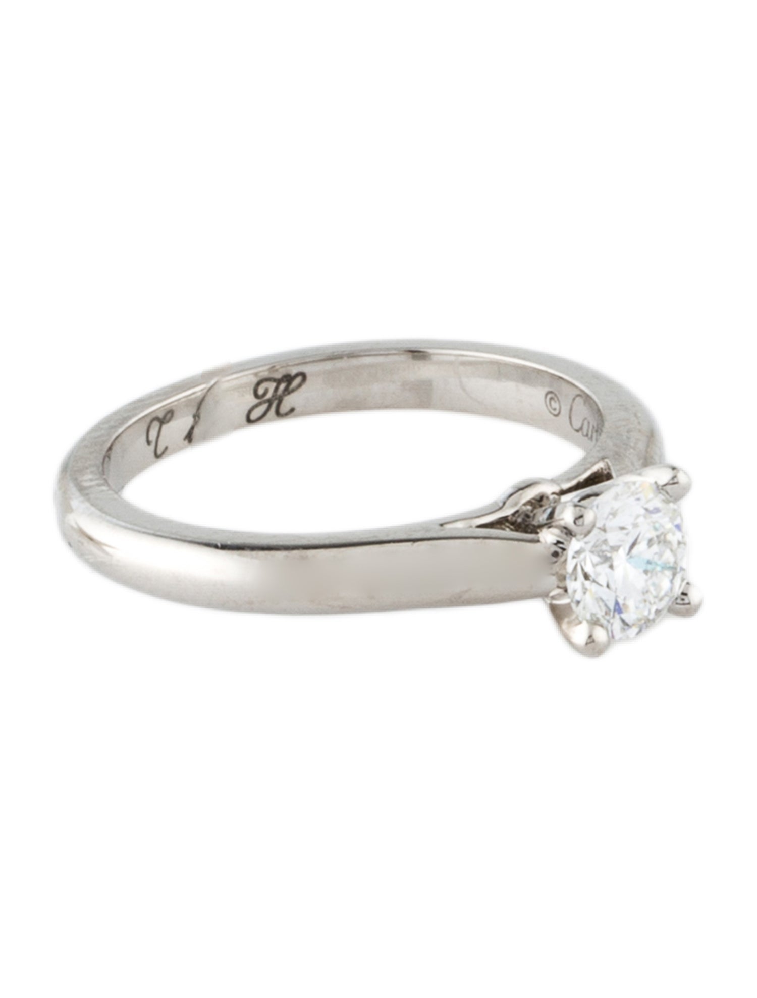 Cartier Solitaire 1895 Engagement Ring