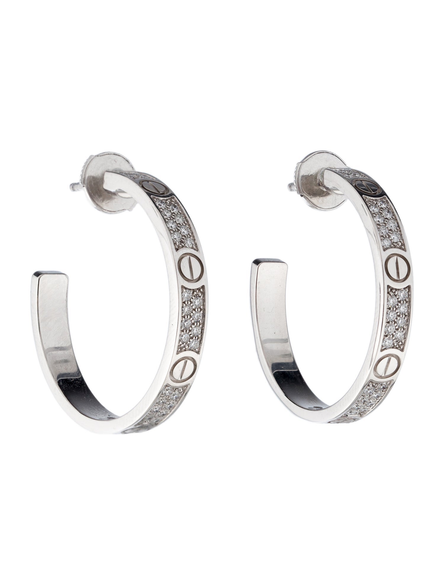 Cartier LOVE Hoop Earrings