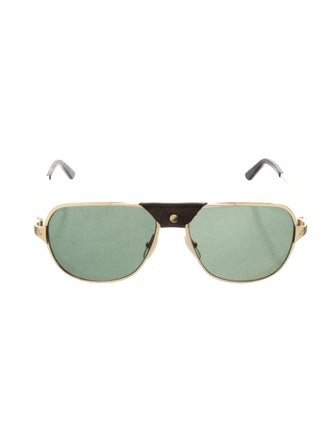 Cartier Cartier De Santos Aviator Sunglasses