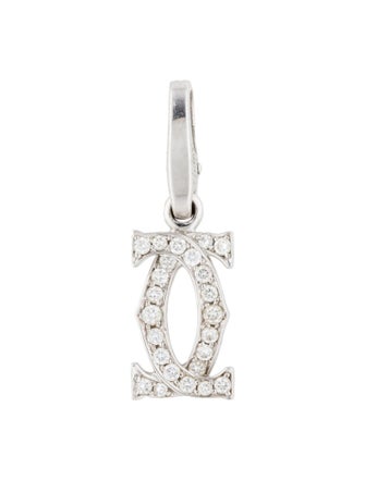 Cartier Double C Charm, Diamonds