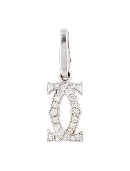 Cartier Double C Charm, Diamonds