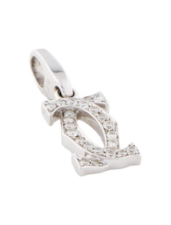 Cartier Double C Charm, Diamonds