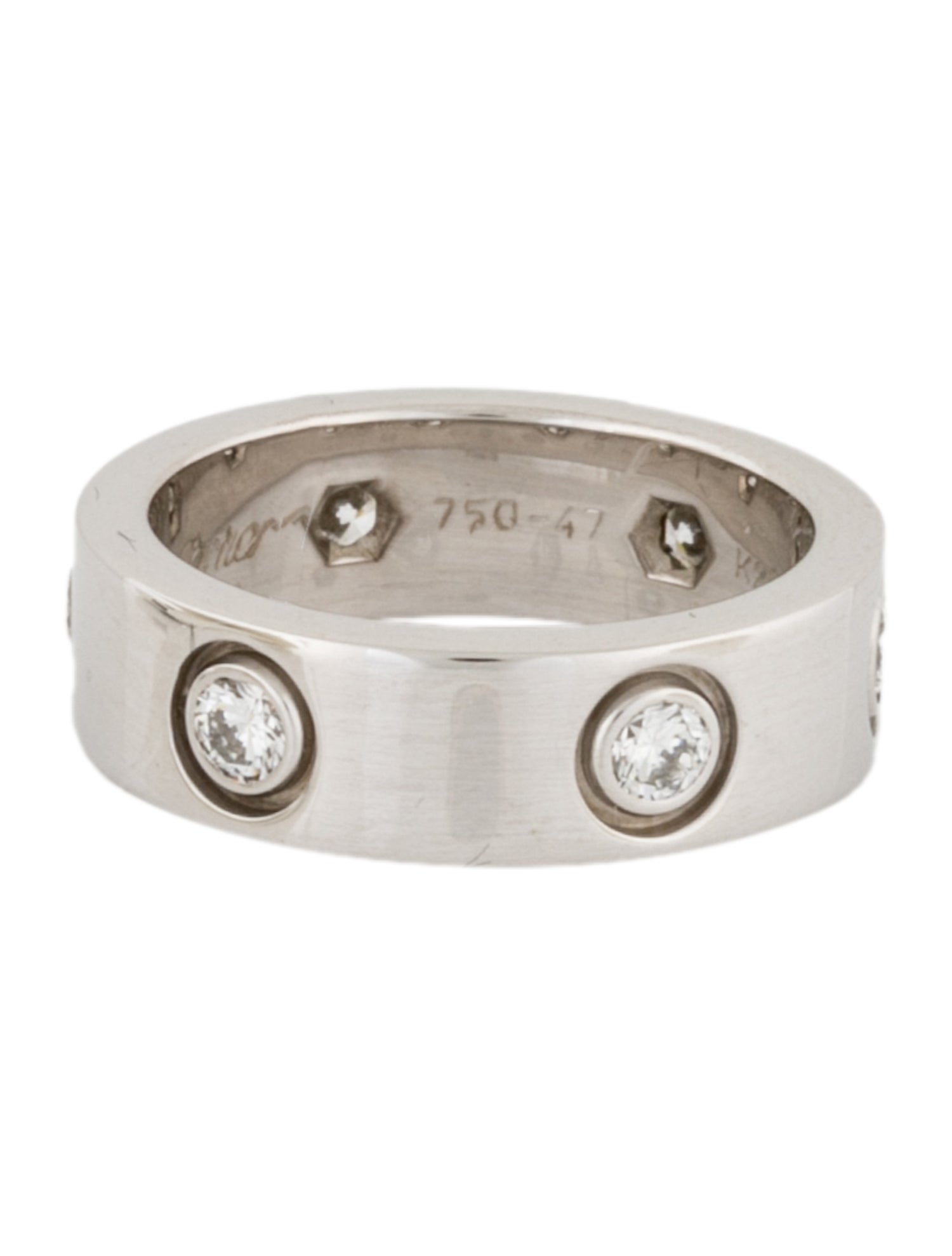 Cartier Vintage 6 Diamond LOVE Ring