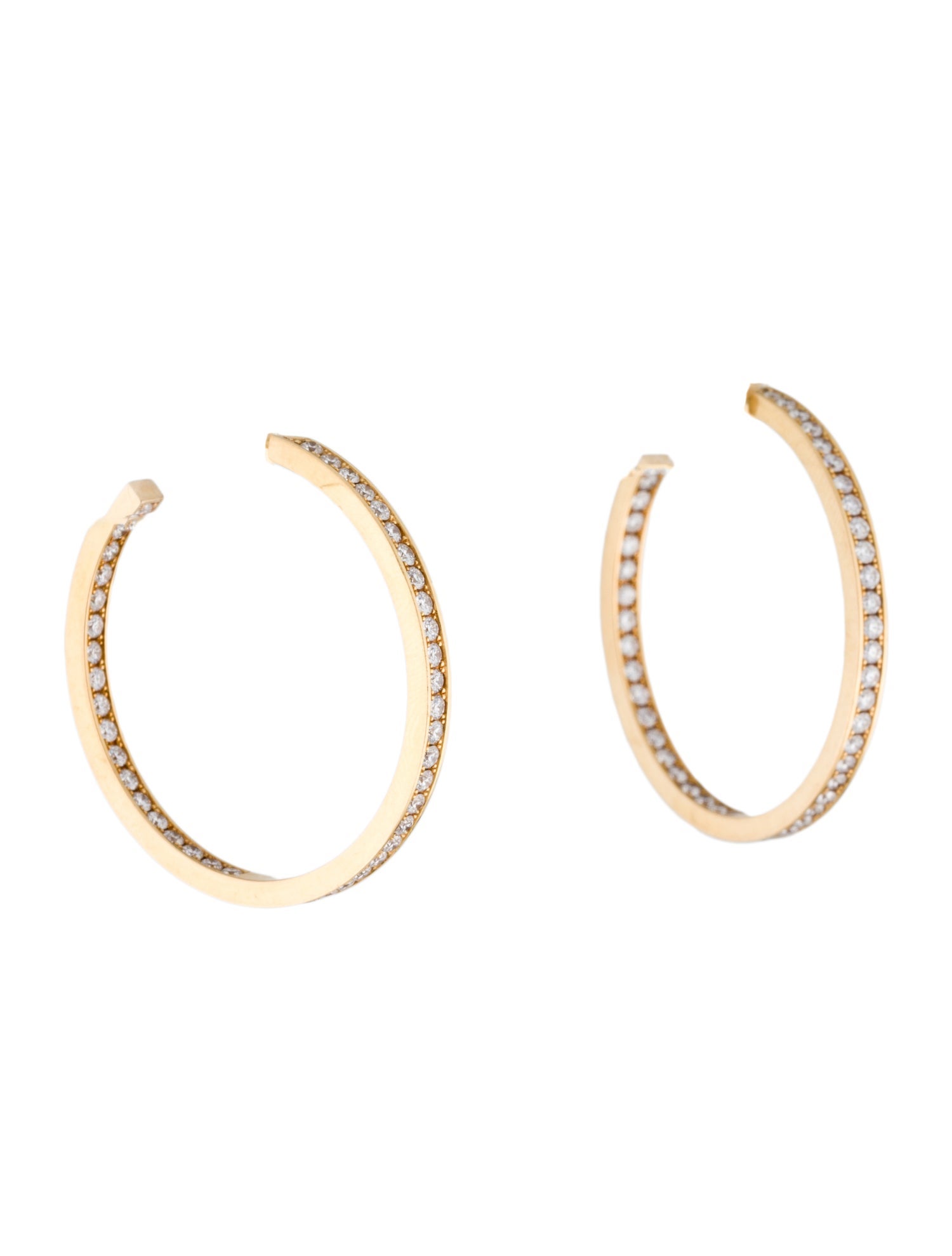Cartier Diamond Inside-Out Hoops