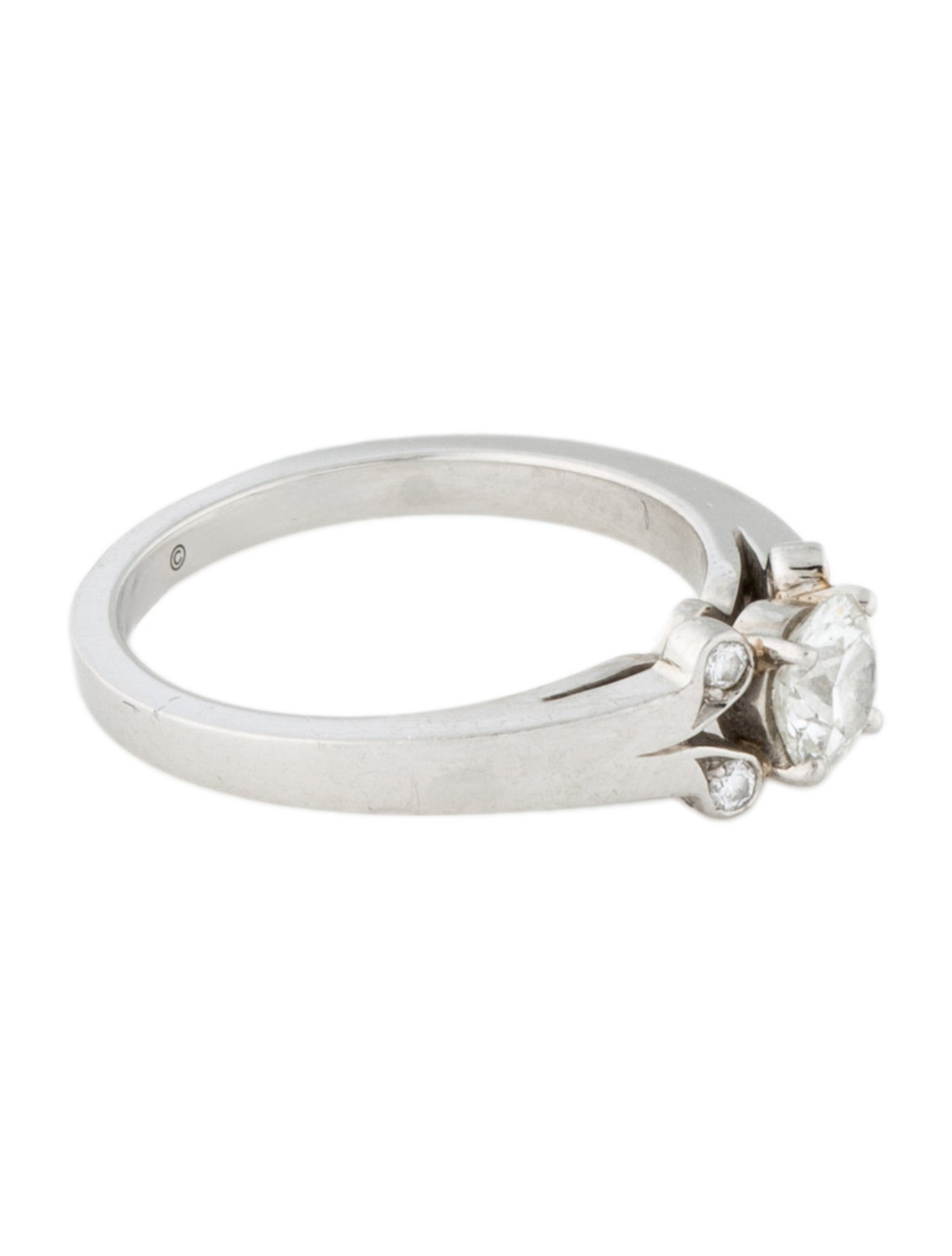 Cartier Diamond Ballerine Solitaire Ring