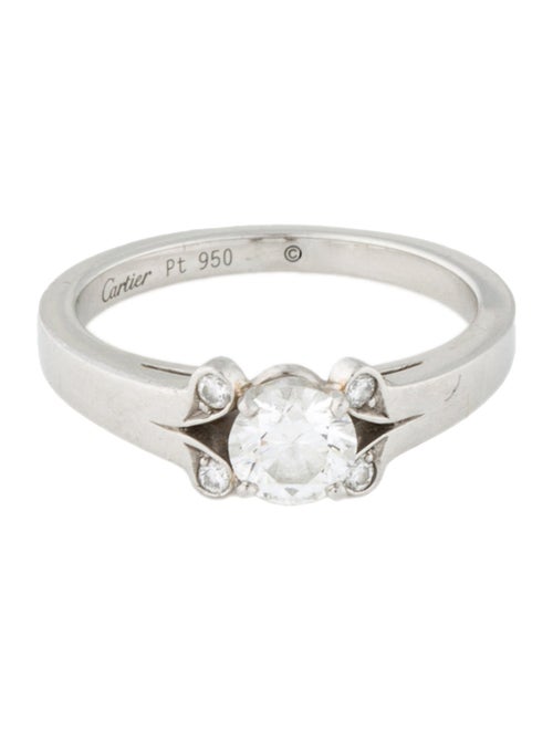 Cartier Diamond Ballerine Solitaire Ring