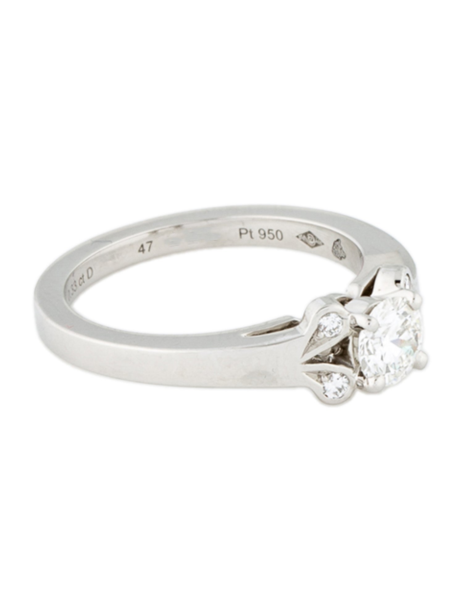 Cartier Diamond Ballerine Solitaire Ring