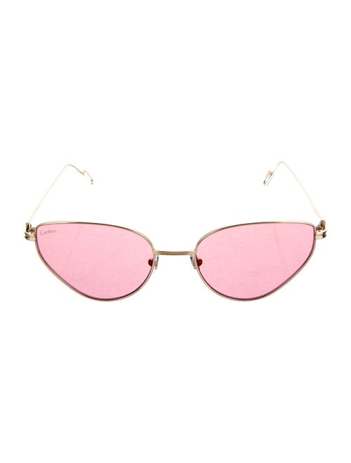 Cartier Cat-Eye Tinted Sunglasses