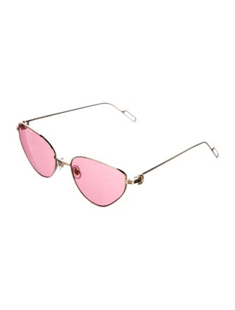 Cartier Cat-Eye Tinted Sunglasses
