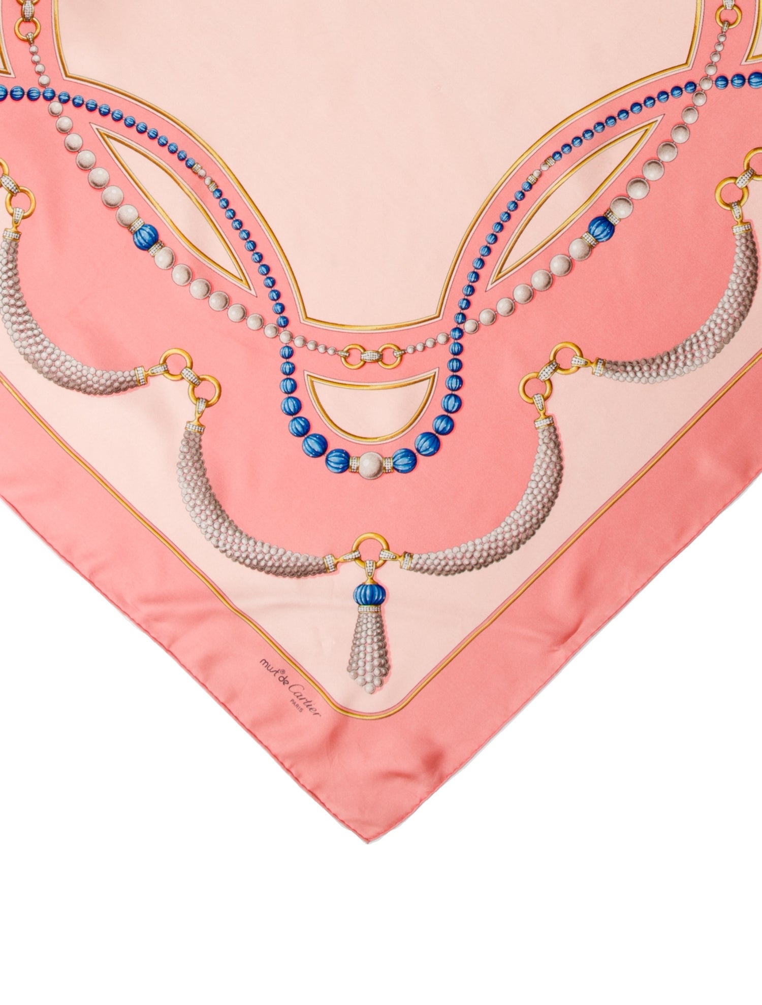 Cartier Silk Vintage Scarf