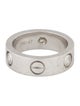 Cartier LOVE Ring, Classic Model, 3 Diamonds