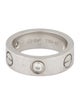 Cartier LOVE Ring, Classic Model, 3 Diamonds