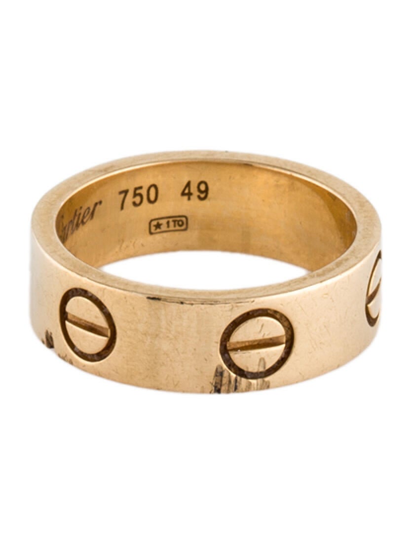 Cartier LOVE Ring, Classic Model