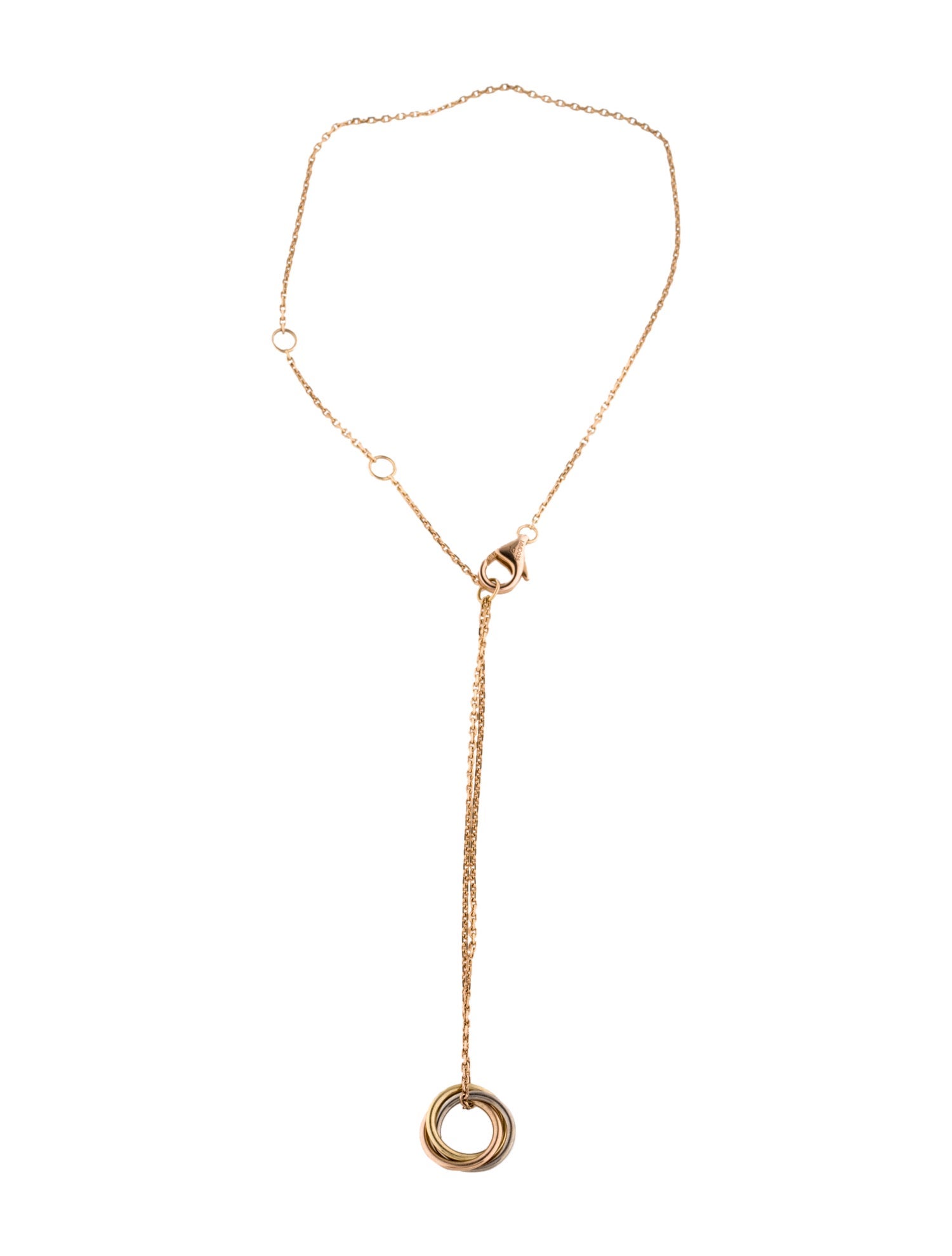 Cartier Trinity Bracelet, on Chain