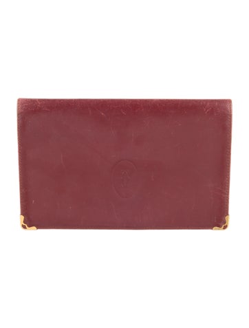 Cartier Wallets Leather Bifold Wallet