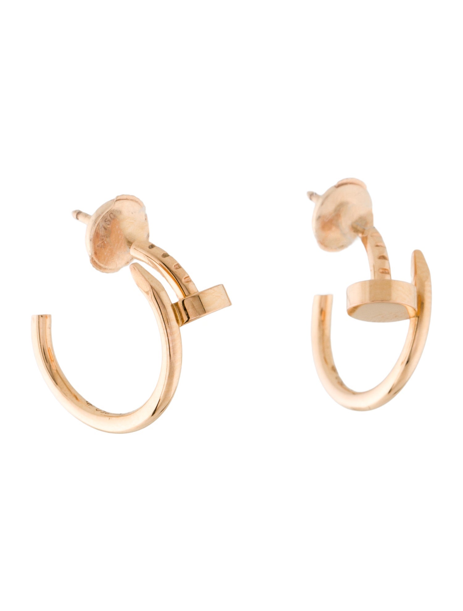 Cartier Small Juste Un Clou Hoop Earrings