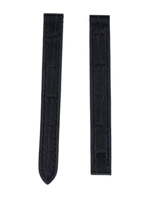 Cartier 10mm x 10mm Alligator Deployant Watch Strap