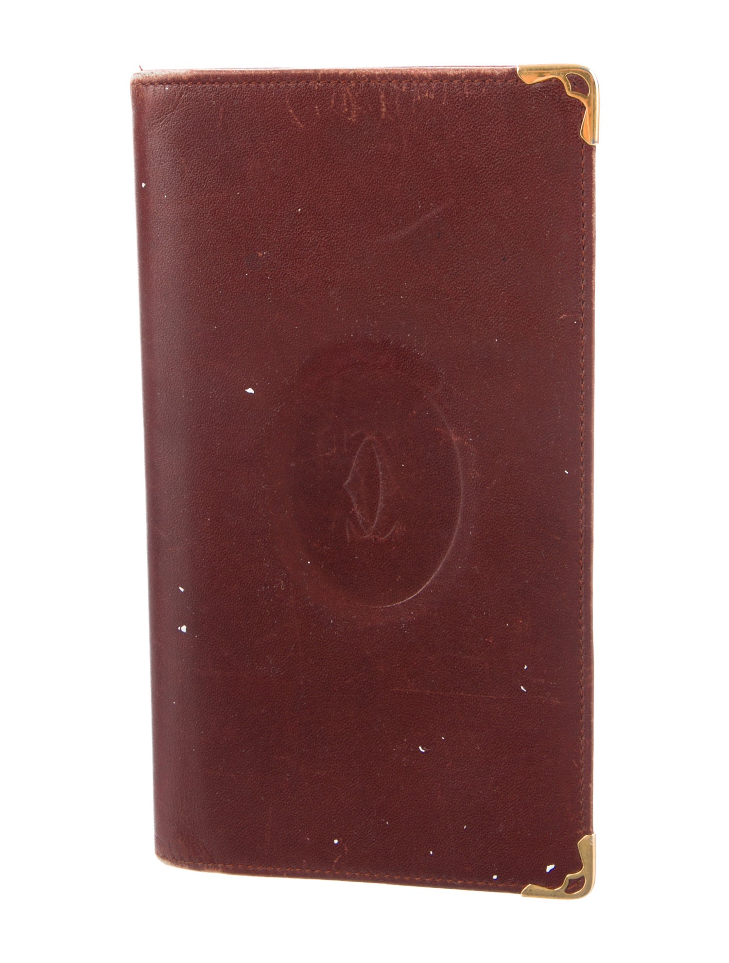 Cartier 496503 Leather Bifold Wallet