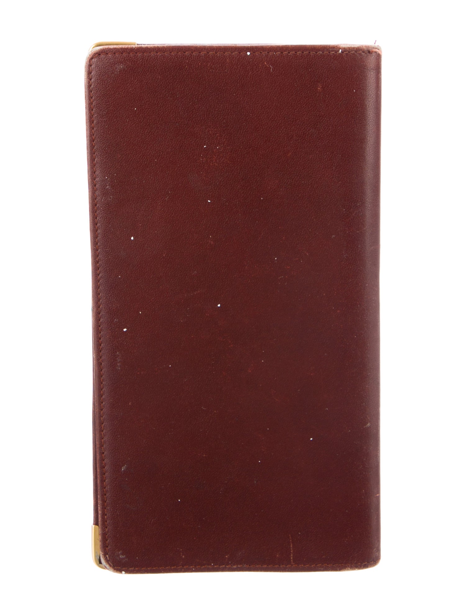 Cartier 496503 Leather Bifold Wallet