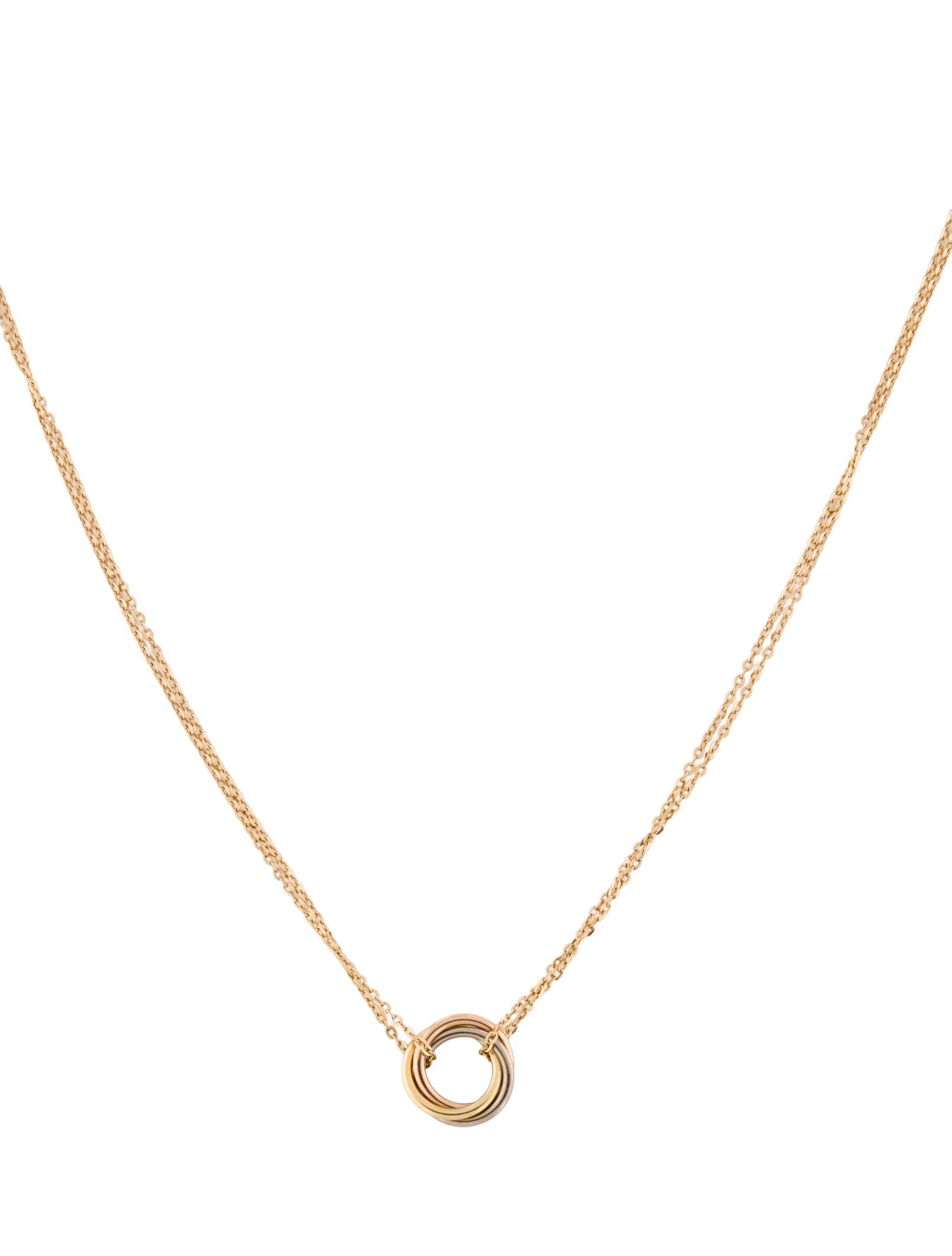 Cartier Trinity Necklace, Mini Model - Pendant Necklace