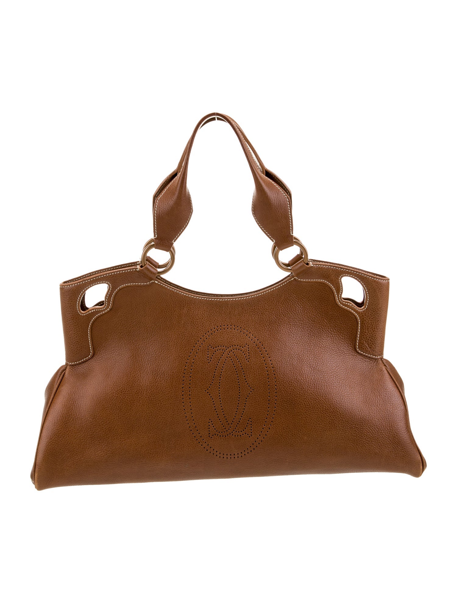 Cartier Leather Shoulder Bag