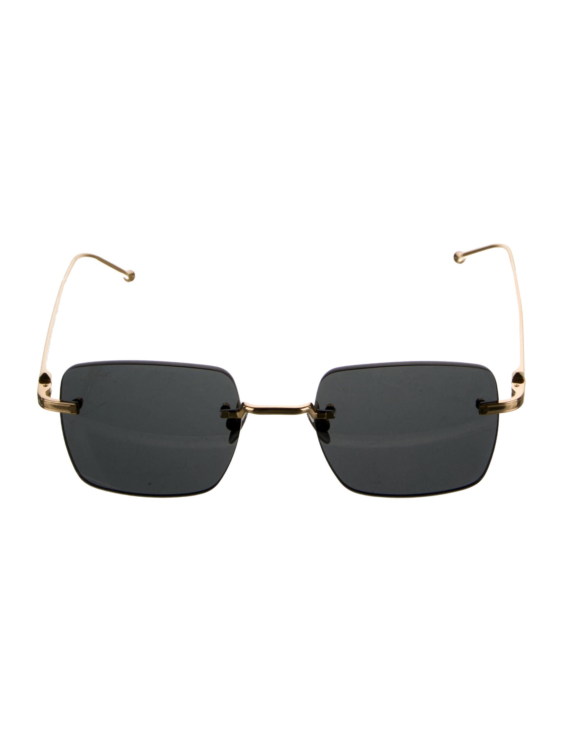 Cartier Square Tinted Sunglasses