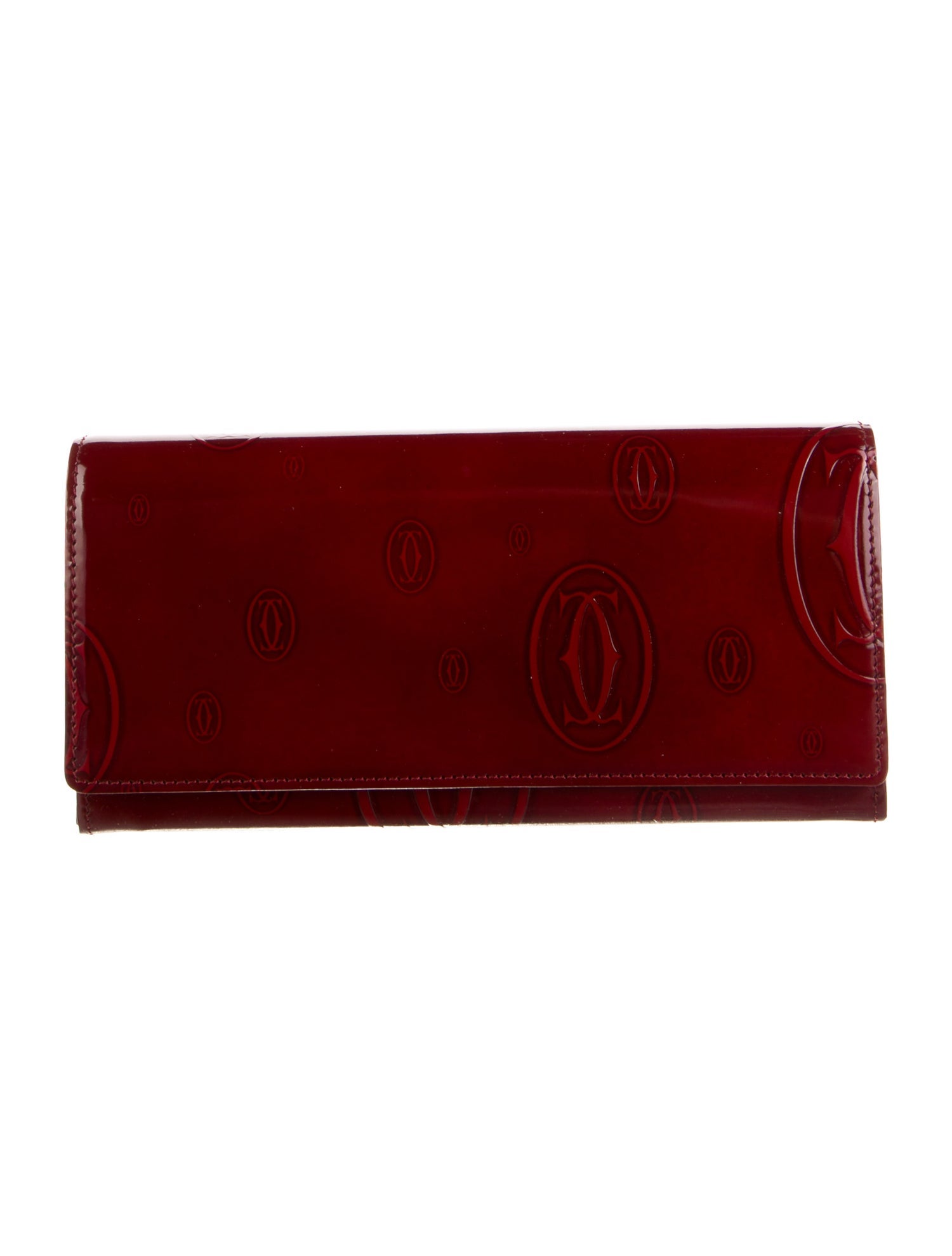 Cartier 483942 Signature Logo Continental Wallet