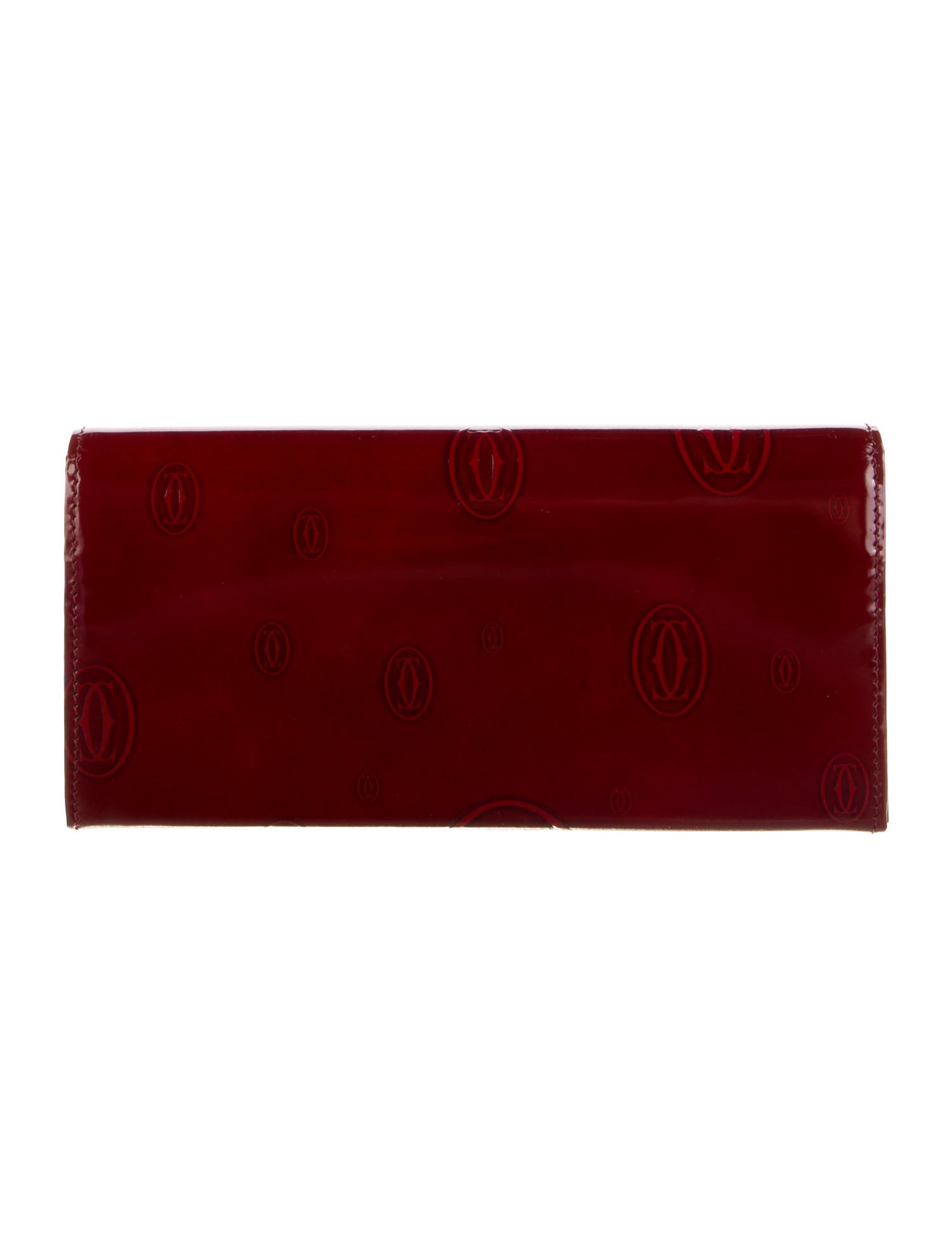 Cartier 483942 Signature Logo Continental Wallet